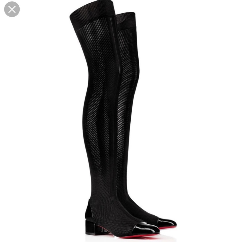 Christian Louboutin thigh high boots